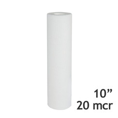 Polypropylenová vložka 10", 20 mcr (krabice 50 ks)