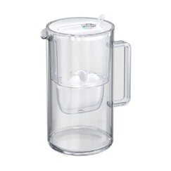 Skleněná konvice Aquaphor Glass (bílá)