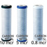 Uhlíkový filtr USTM Classic Trio 3-Carbon, 10", připojení 3/4" + Sada nahradních vložek