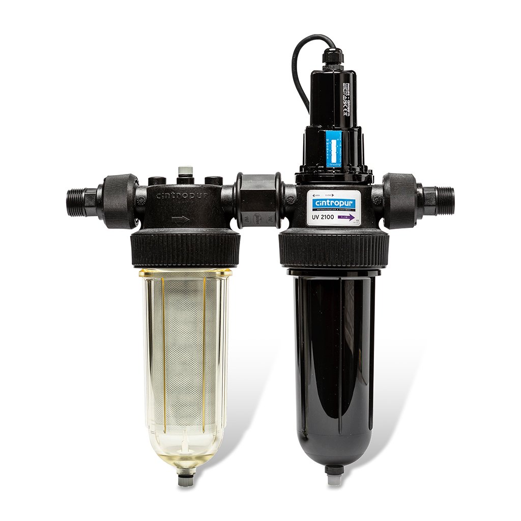 Cintropur DUO UV 25W, dvojitý filtr s UV lampou na dezinfekce vody