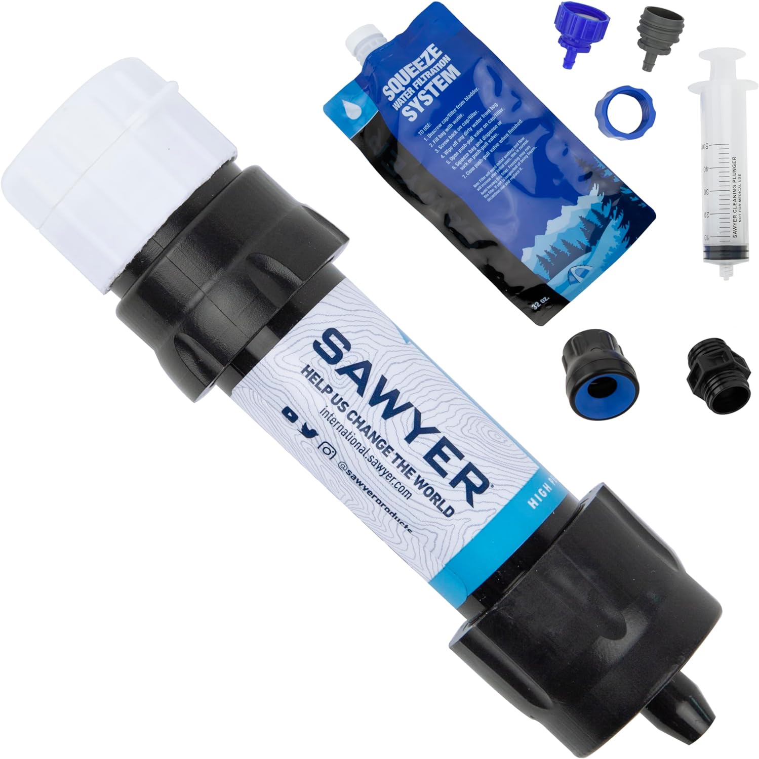 Dvouzávitový mini filtrační systém Sawyer SP2306 Dual Threaded Mini Water Filtration System
