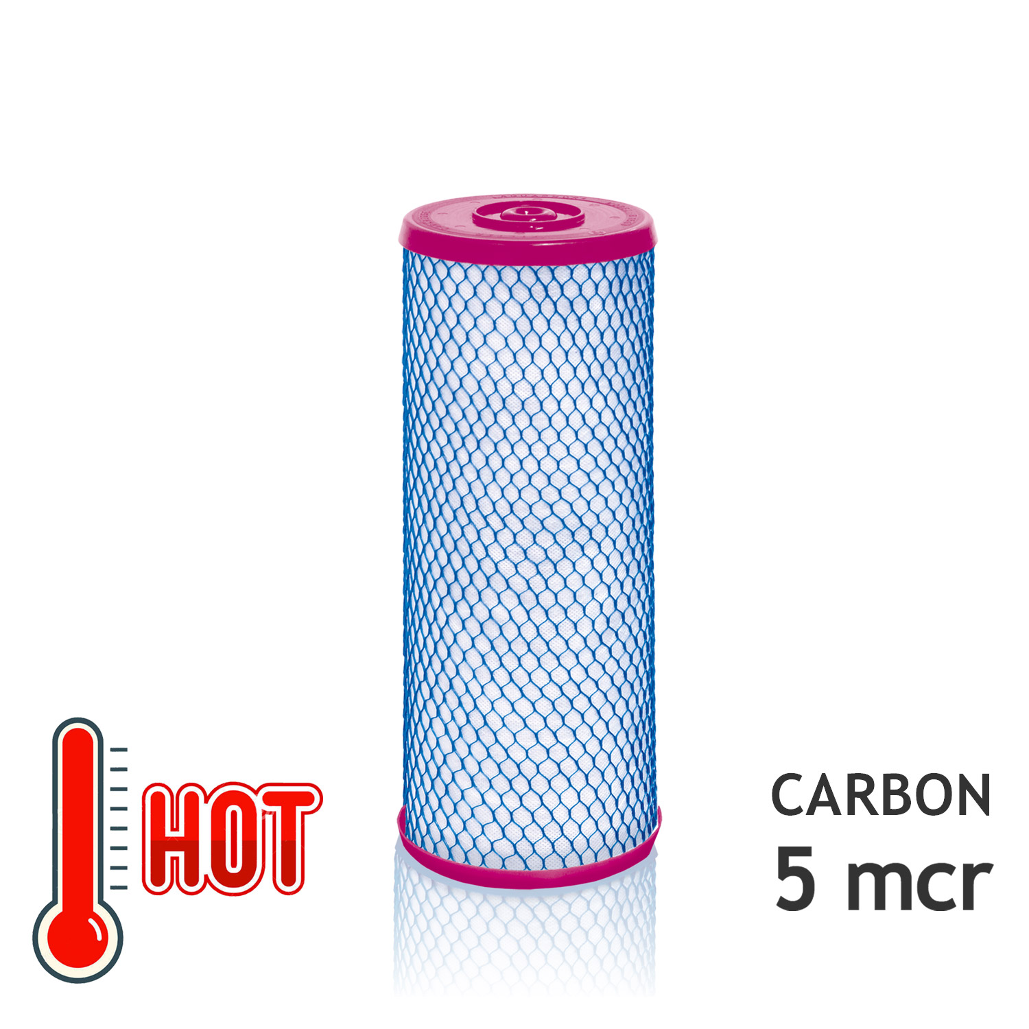 Uhlíková vložka Aquaphor B515-14 (na teplou vodu) pro filtry Viking Midi
