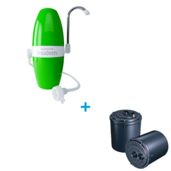 Aquaphor MODERN (zelený) + Komplet vložek Aquaphor B200-H (změkčovací)