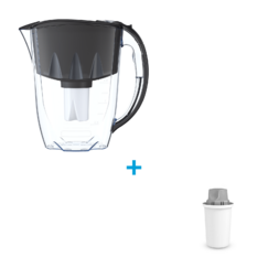 Aquaphor Ideal (černá) + vložka Dafi Classic Protect+ (na tvrdou vodu), 12 ks