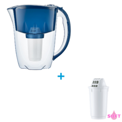 Aquaphor Prestiž (modrá) + vložka Aquaphor A5H (B100-6), 12 ks