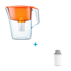 Aquaphor Standard (oranžová) + vložka Dafi Classic Protect+ (na tvrdou vodu), 12 ks
