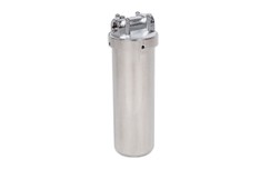 Nerezový korpus filtru USTM 10″ na teplou vodu, připojení 3/4"