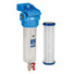 Proplachovací filtr Aquafilter na studenou vodu 10″, přípojení 1″