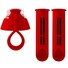 Náhradní filtr (2 ks) + víčko do filtrační láhve Dafi SOFT (červená)