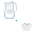 Konvice Aquaphor Onyx (bílá) + vložka Aquaphor MAXFOR+ (B100-25), 9 kusů v balení