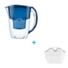Konvice Aquaphor Jasper (modrá) + vložka Aquaphor MAXFOR+ (B100-25), 9 ks