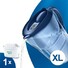 Konvice Brita Marella XL (modrá) + vložka BRITA Maxtra PRO Hard Water Expert, 9 ks