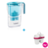Konvice BWT Vida (modrá), vč. 3 kusů náhradních filtrů + vložka BWT Magnesium, 12 ks