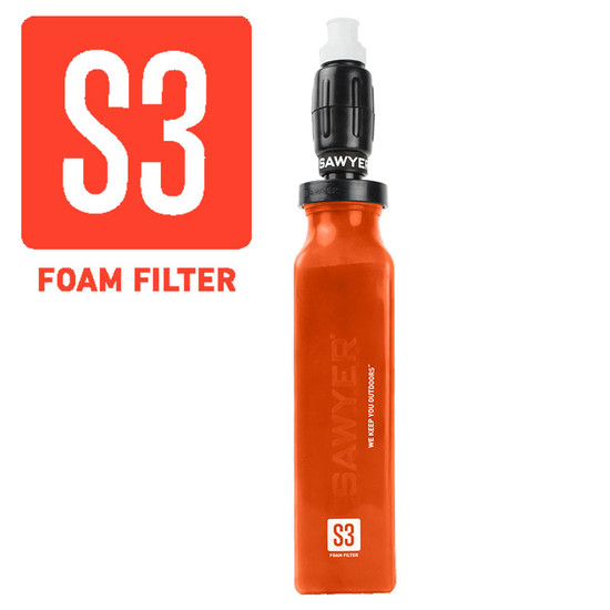 SAWYER S3 Foam Filter, cestovní filtr na vodu